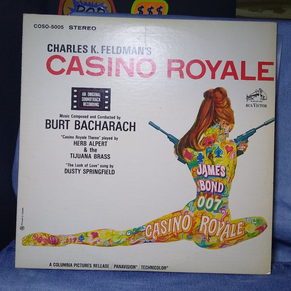 Casino Royale Soundtrack 007 James Bond 1967 Vinyl Record MINTY
